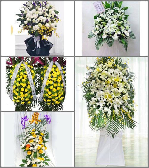 海南白沙县南开乡白事花篮预定